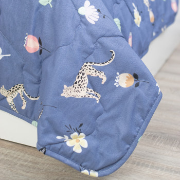 Одеяло детское 110х140 (см) "LEO"  (синтепон, поплин) 